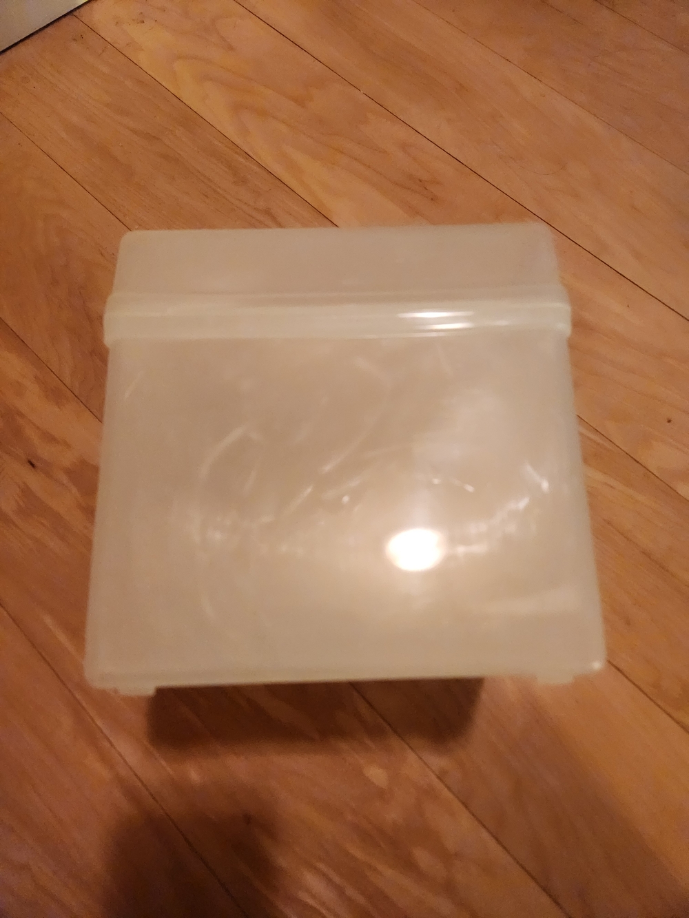 Cream Storage Box - Stackable Craft Organizer - Picture 4 of 5